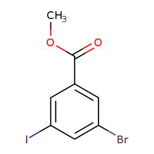Benzoic acid, 3-​bromo-​5-​iodo-​, methyl ester