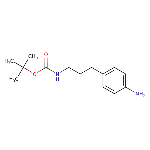 Carbamic acid, N-[3-(4-aminophenyl)propyl]-, 1,1-dimethylethyl ester