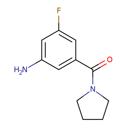 (3-Amino-5-fluoro-phenyl)-pyrrolidin-1-yl-methanone