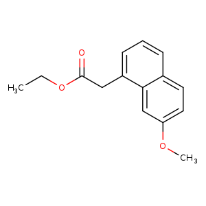 1-Naphthaleneacetic acid, 7-methoxy-, ethyl ester