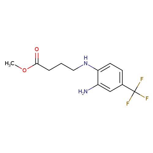 Methyl 4-((2-amino-4-(trifluoromethyl)phenyl)amino)butanoate