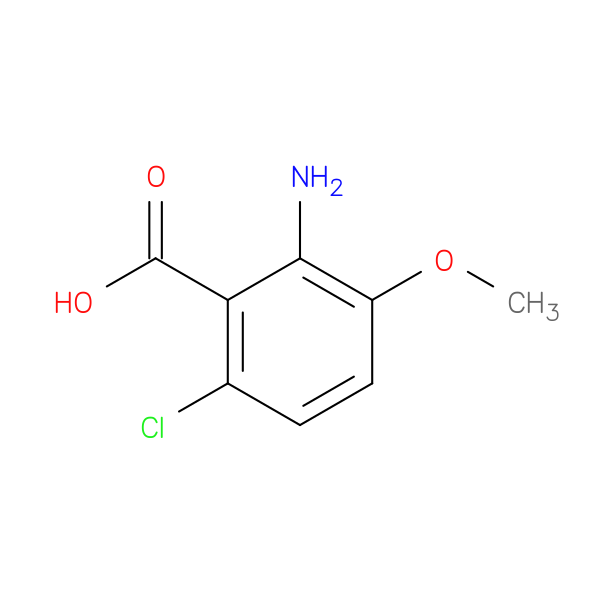 2-amino-6-chloro-3-methoxybenzoic acid