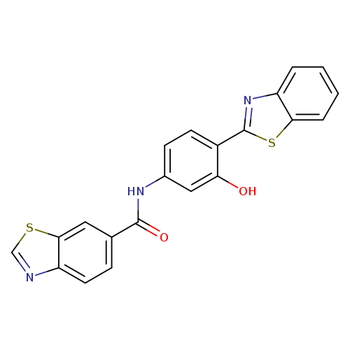 N-[4-(1,3-benzothiazol-2-yl)-3-hydroxyphenyl]-1,3-benzothiazole-6-carboxamide