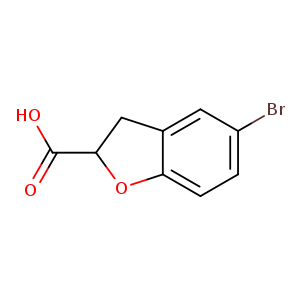 5-Bromo-2,3-dihydrobenzofuran-2-carboxylic acid
