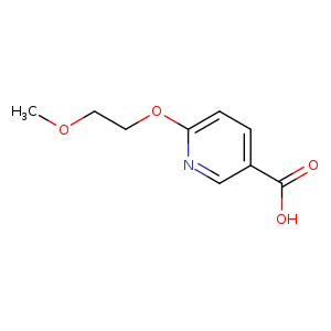 6-(2-methoxyethoxy)pyridine-3-carboxylic acid