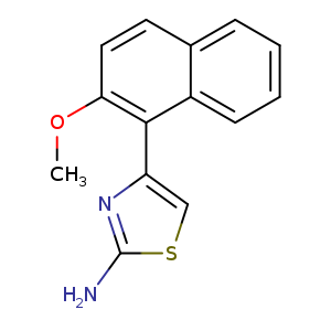 4-(2-Methoxy-1-naphthyl)-1,3-thiazol-2-amine