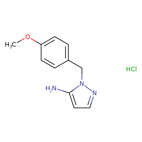 1-(4-Methoxybenzyl)-1h-pyrazol-5-amine, HCl