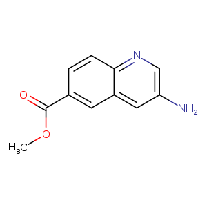 6-Quinolinecarboxylic acid, 3-amino-, methyl ester