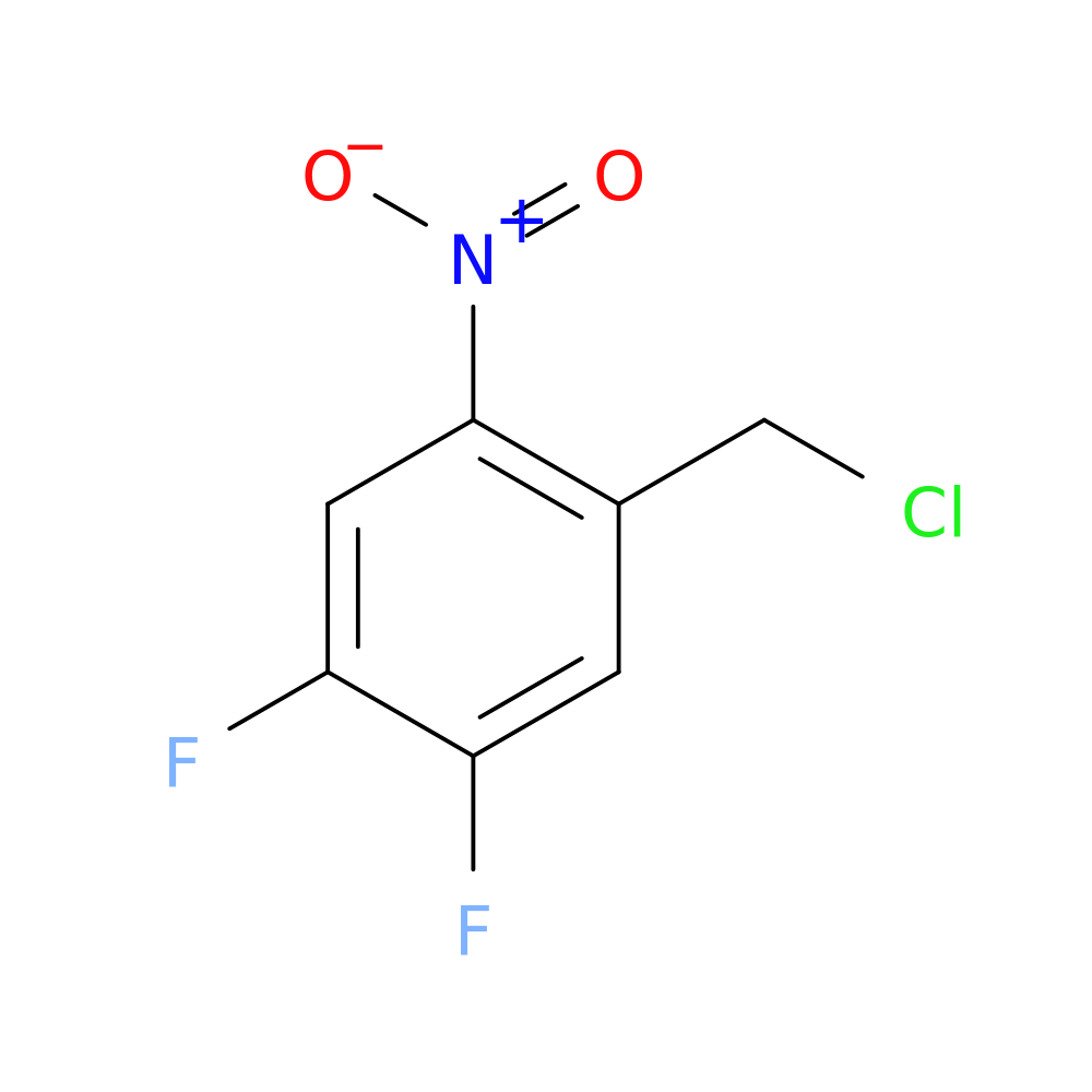 1-(chloromethyl)-4,5-difluoro-2-nitrobenzene