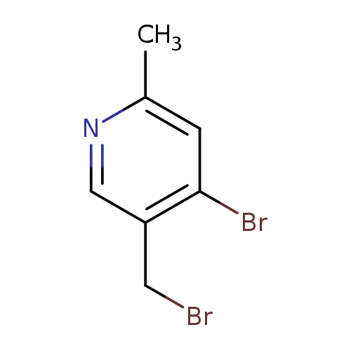 4-bromo-5-(bromomethyl)-2-methylpyridine