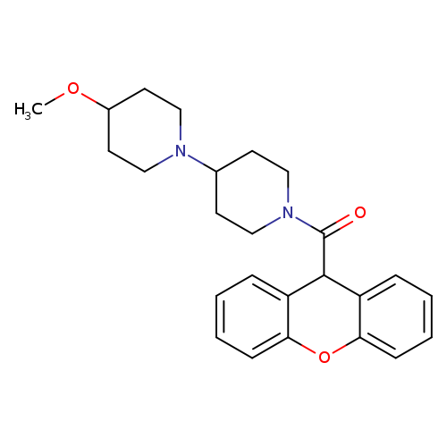 4-methoxy-1'-(9H-xanthene-9-carbonyl)-1,4'-bipiperidine