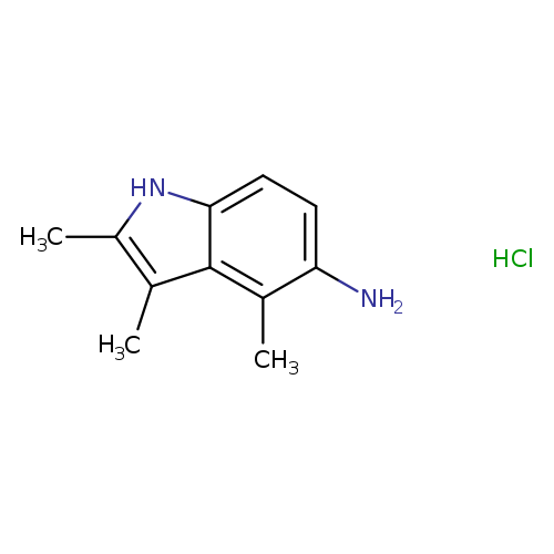 2,3,4-trimethyl-1H-indol-5-aminehydrochloride
