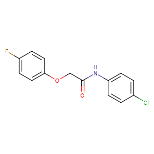 N-(4-chlorophenyl)-2-(4-fluorophenoxy)acetamide