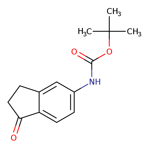 tert-butyl N-(1-oxo-2,3-dihydro-1H-inden-5-yl)carbamate