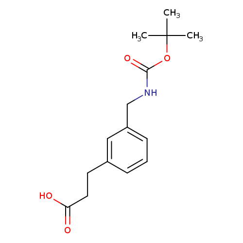 3-(3-(((tert-Butoxycarbonyl)amino)methyl)phenyl)propanoic acid