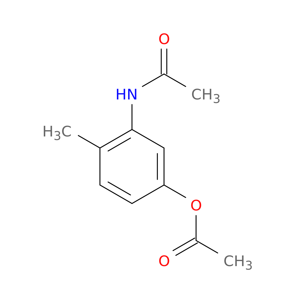 3-Acetamido-4-Methylphenyl Acetate