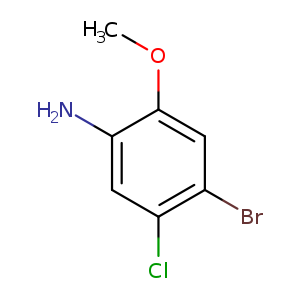 Benzenamine, 4-bromo-5-chloro-2-methoxy-