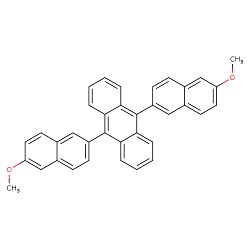 Anthracene, 9,10-bis(6-methoxy-2-naphthalenyl)-