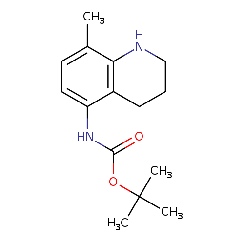 tert-butyl N-(8-methyl-1,2,3,4-tetrahydroquinolin-5-yl)carbamate