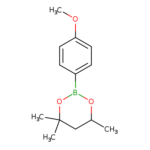 2-(4-Methoxyphenyl)-4,4,6-trimethyl-1,3,2-dioxaborinane