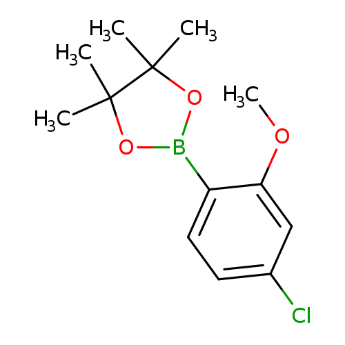 2-(4-Chloro-2-methoxyphenyl)-4,4,5,5-tetramethyl-1,3,2-dioxaborolane