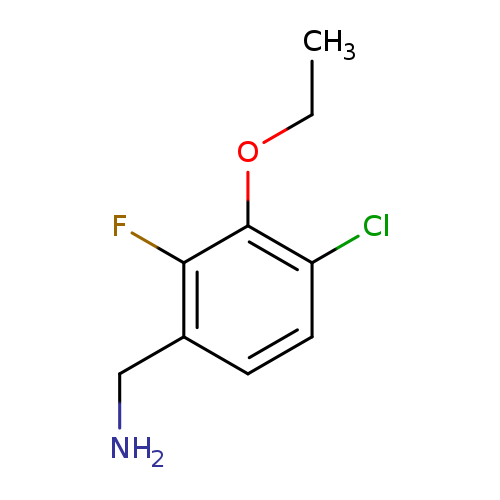 (4-Chloro-3-ethoxy-2-fluorophenyl)methanamine