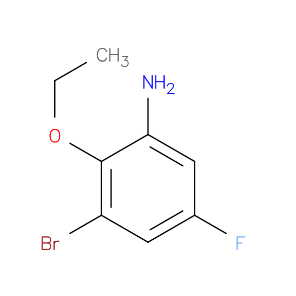 3-Bromo-2-ethoxy-5-fluoroaniline