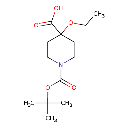1-[(tert-butoxy)carbonyl]-4-ethoxypiperidine-4-carboxylic acid