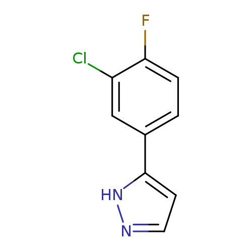 5-(3-Chloro-4-fluorophenyl)-1h-pyrazole