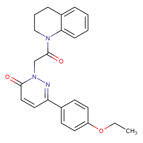 6-(4-ethoxyphenyl)-2-[2-oxo-2-(1,2,3,4-tetrahydroquinolin-1-yl)ethyl]-2,3-dihydropyridazin-3-one