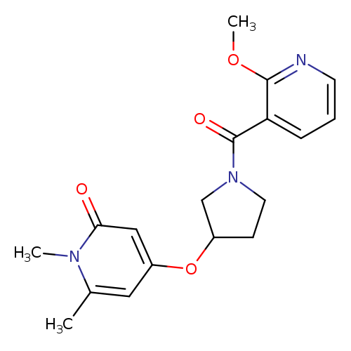 4-{[1-(2-methoxypyridine-3-carbonyl)pyrrolidin-3-yl]oxy}-1,6-dimethyl-1,2-dihydropyridin-2-one