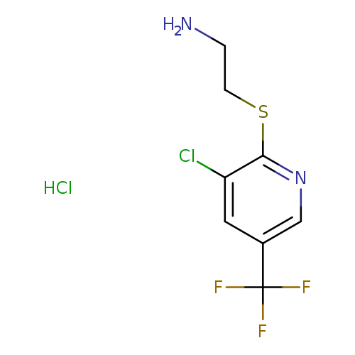 2-{[3-chloro-5-(trifluoromethyl)pyridin-2-yl]sulfanyl}ethan-1-amine hydrochloride