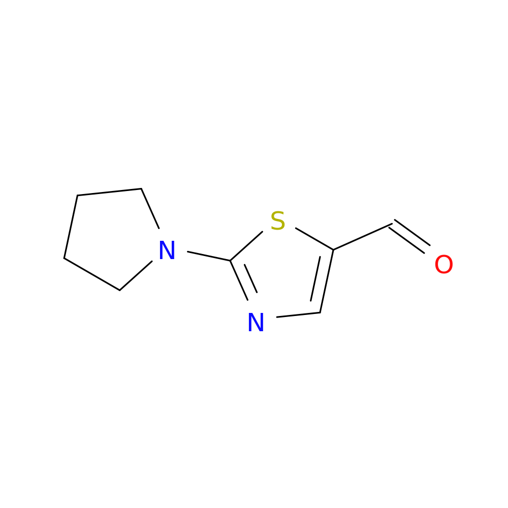 2-Pyrrolidin-1-yl-1,3-thiazole-5-carbaldehyde
