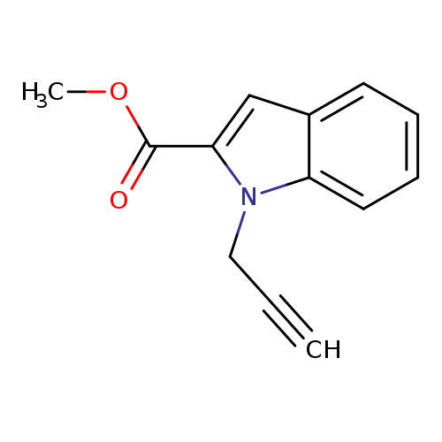 methyl1-(prop-2-yn-1-yl)-1H-indole-2-carboxylate