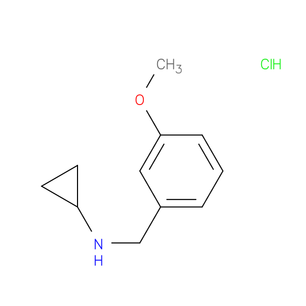 N-(3-Methoxybenzyl)cyclopropanamine hydrochloride
