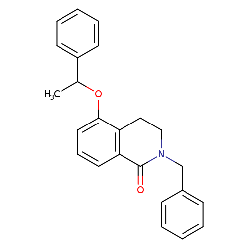 2-benzyl-5-(1-phenylethoxy)-1,2,3,4-tetrahydroisoquinolin-1-one