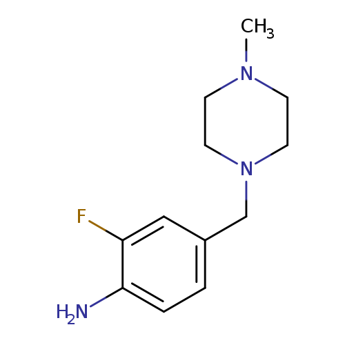2-Fluoro-4-[(4-methylpiperazin-1-yl)methyl]aniline
