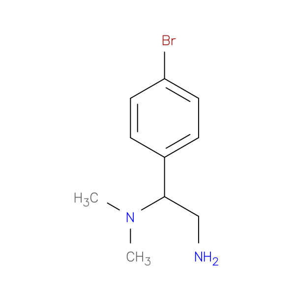 1-(4-Bromophenyl)-N1,N1-dimethylethane-1,2-diamine