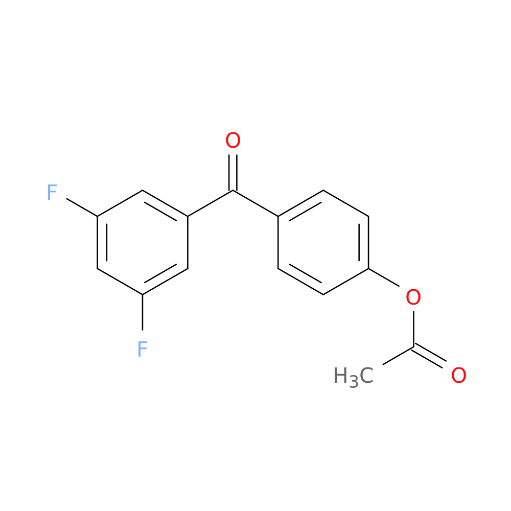 4-Acetoxy-3',5'-difluorobenzophenone