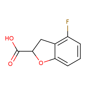 4-fluoro-2,3-dihydro-1-benzofuran-2-carboxylicacid
