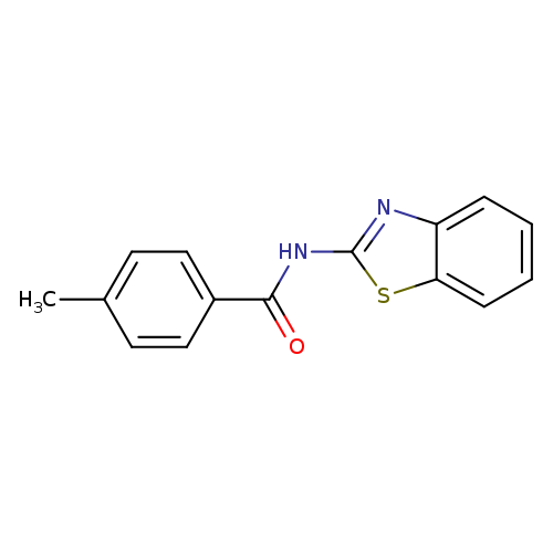 Benzamide, N-2-benzothiazolyl-4-methyl-