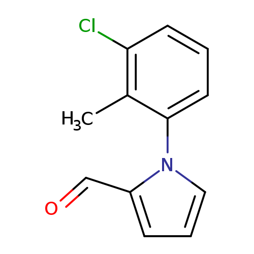 1-(3-Chloro-2-methylphenyl)-1h-pyrrole-2-carbaldehyde