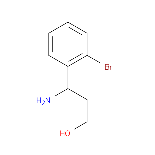 3-Amino-3-(2-bromophenyl)propan-1-ol