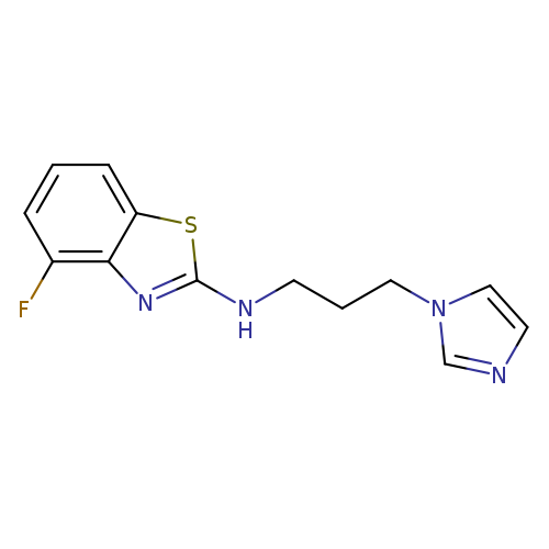 4-FLUORO-N-[3-(1H-IMIDAZOL-1-YL)PROPYL]-1,3-BENZOTHIAZOL-2-AMINE