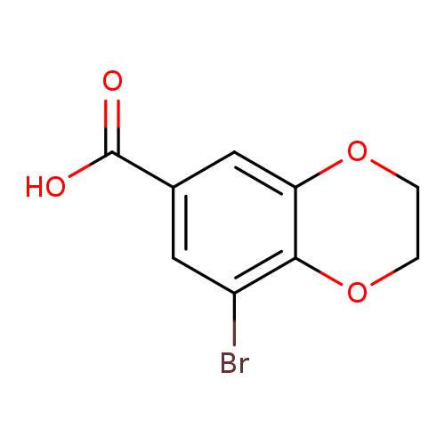 8-Bromo-2,3-dihydro-1,4-benzodioxine-6-carboxylic acid