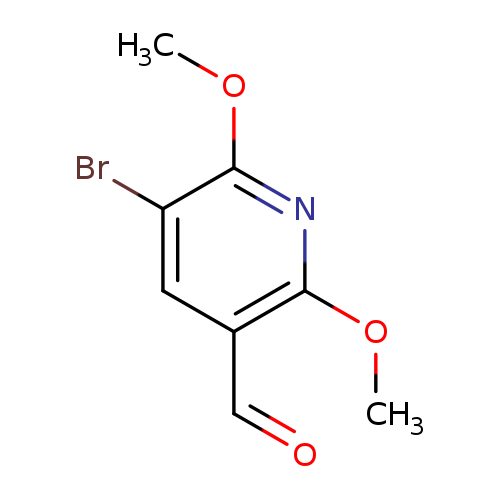 5-Bromo-2,6-dimethoxypyridine-3-carbaldehyde