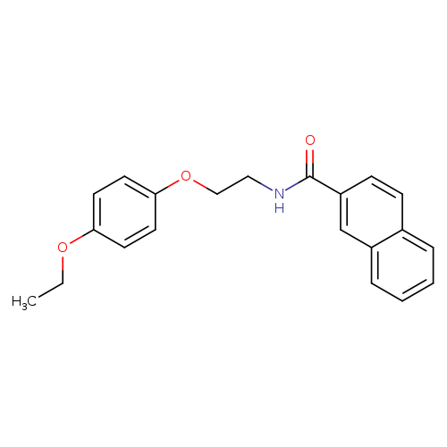 N-[2-(4-ethoxyphenoxy)ethyl]naphthalene-2-carboxamide