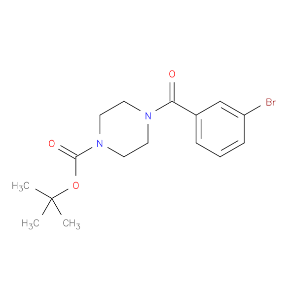 tert-Butyl 4-(3-bromobenzoyl)piperazine-1-carboxylate