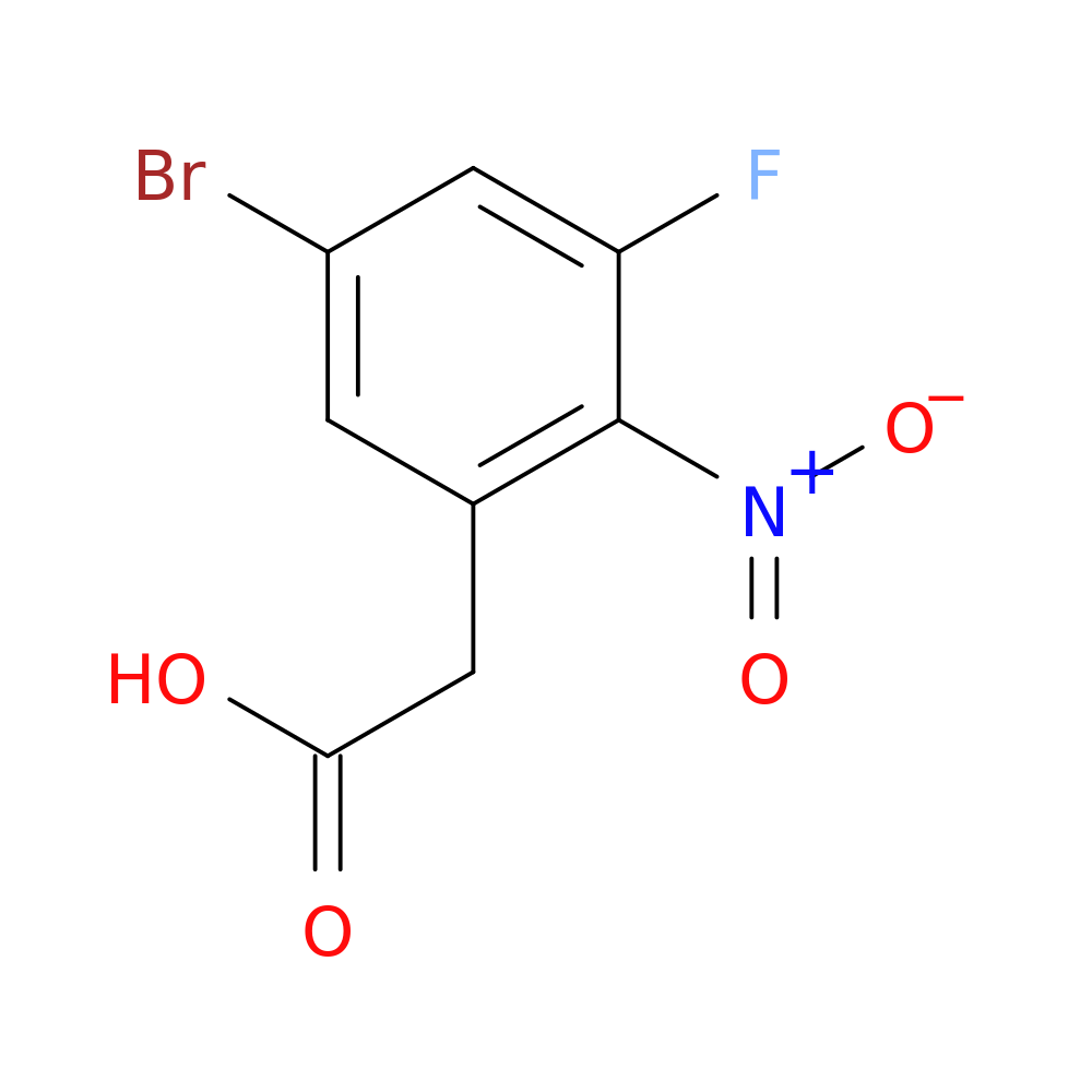 (5-Bromo-3-fluoro-2-nitrophenyl)acetic acid