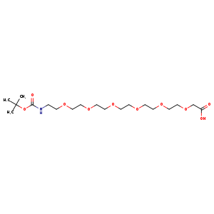 Boc-NH-PEG(5)-COOH(22atoMs)